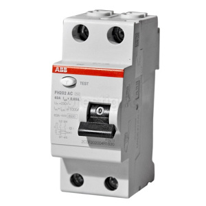 ABB 2CSF202004R1630 Выкл. диф. тока 2мод. FH202 AC-63/0,03