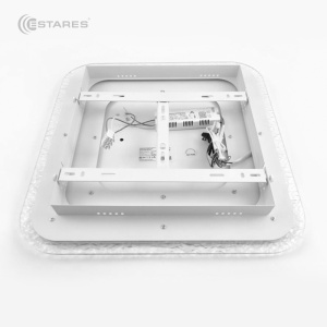 Управляемый светодиодный светильник GEOMETRIA ICE 80W Q-530-WHITE/CLEAR-220-IP40