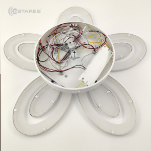 Управляемый светодиодный светильник ELLIPS DOUBLE 120W OV-520-WHITE/WHITE-220-IP20 