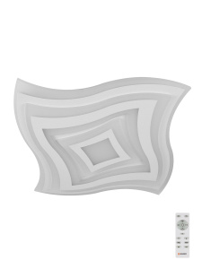 Управляемый светодиодный светильник Geometria Quarto 80w q-650-white-220-ip44