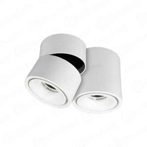 Светодиодный поворотный светильник DRUM 12W R-100-WW-WHITE-220-IP44