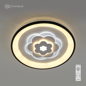 Управляемый светодиодный светильник FOCOS FLOR 80W R-480X66-WHITE/WHITE-220-IP20