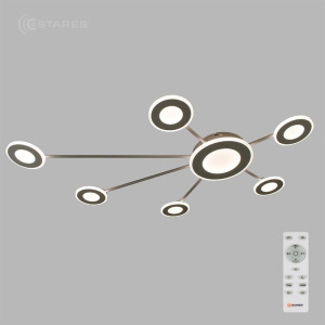 Управляемый светодиодный светильник ASSIMETRIA DOUBLE 80W R-1200/800-WHITE/WHITE-220-IP44