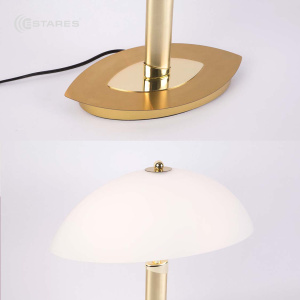 Настольная лампа CLASSIC 2xE14 R-320x380-BRASS-220-IP20