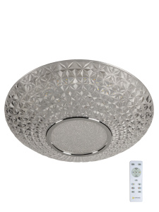 Управляемый светодиодный светильник MIRRA CRYSTAL RGB 40W R-405-CLEAR/CHROME-220-IP20