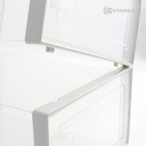 Контейнер E-CASE 4S-33,4x23x14-white/clear (4 штуки)