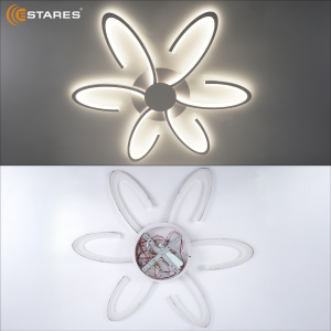 Управляемая светодиодная люстра LORENA 100W 6R-RC-710x55-WHITE/WHITE-220-IP20