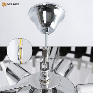  Люстра SANDRA 8хЕ14-480х905-CHROME/CRYSTAL-220-IP20