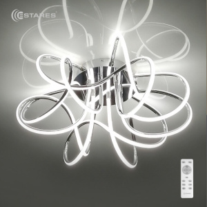 2020_Управляемый светодиодный светильник LIANA MUSE 80W R-525-CHROME/OPAL-220-IP20