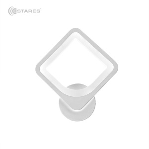 Управляемый светодиодный светильник, бра on/off TETRA 24W S-250-WHITE/WHITE-220-IP20
