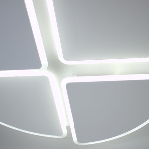 Управляемая LED люстра HP-LM 60W 4R-ON/OFF- 470x62-WHITE/WHITE-220-IP20