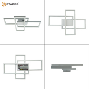 Управляемая светодиодная люстра SVEN 65W 3S-APP-550x360x80-WHITE/WHITE-220-IP20