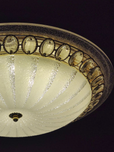 Управляемый светодиодный светильник on/off  CASABLANCA  GOLD 72W R-515-WHITE-220-IP20