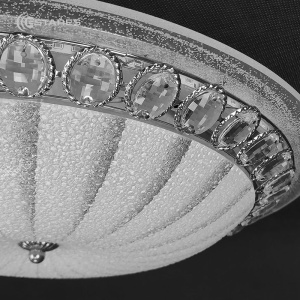 Управляемый светодиодный светильник on/off  CASABLANCA  CHROME 72W R-515-WHITE-220-IP20