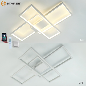Управляемая светодиодная люстра SVEN 85W 3S-APP-690x470x80-WHITE/WHITE-220-IP20
