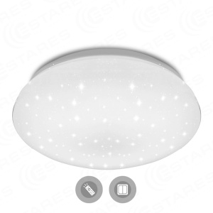 Управляемый светодиодный светильник SATURN 100W R-800-SHINY-220-IP44 без канта
