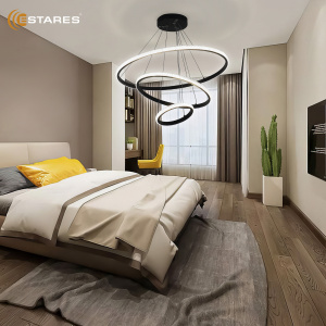 Управляемая светодиодная люстра AKRILIKA slim 70W 3R-APP-600x1100-BLACK/CLEAR-220-IP20