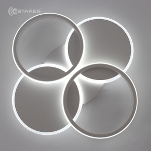 Управляемая светодиодная люстра OSA 90W 4R-RC-490x70-WHITE/WHITE-220-IP20, модель OSAKA