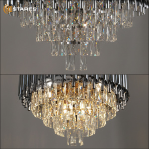  Люстра SANDRA 8хЕ14-480х905-CHROME/CRYSTAL-220-IP20