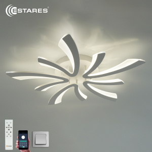 Управляемый светодиодный светильник ALESSIA 100W 5F-APP-750x76-WHITE/WHITE-220-IP20
