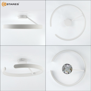 Управляемая светодиодная люстра MADERA 80W R-APP-500x170-WHITE/WHITE-220-IP20