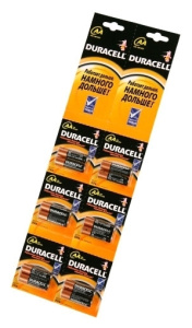 Батарейки  Duracell LR6-2BL BASIC 2*6