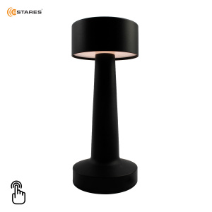 Управляемая настольная лампа DOWN LIGHT 2W R-SENSOR-85X215-BLACK-DC5V/1A-IP20
