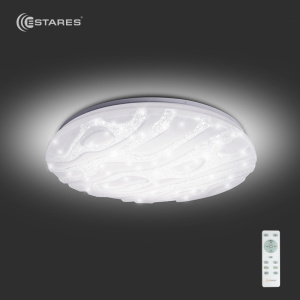Управляемый светодиодный светильник FANTAZIYA 32W R-400-CRISTAL/SHINY-220-IP20