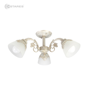 Люстра ROME 01 3хE27-550x250-PatinaWhite/opal-220-IP20