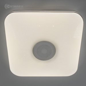 Управляемая светодиодная музыкальная люстра a-play RGB 40W S-APP-330-WHITE/WHITE-220-IP20