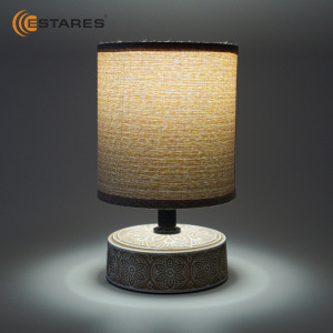 Настольная лампа DELTA 1xE14 R-120x200-BEIGE/BLACK-220-IP20