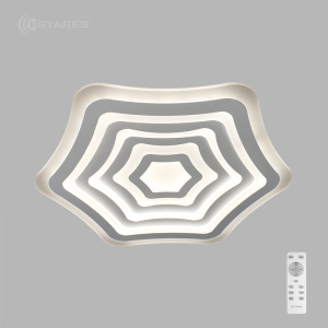 Управляемый светодиодный светильник FLEXION DOUBLE 80W R-500-WHITE/WHITE-220-IP44
