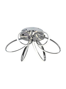 Управляемый светодиодный светильник SPRING 138W R-530-CHROME/WHITE-220-IP20